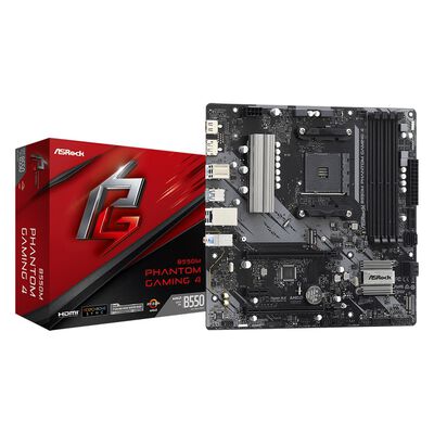 ASRock  B550M Phantom Gaming 4 (B550 AM4 MicroATX) 