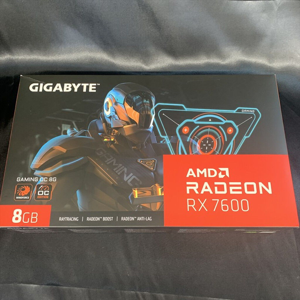 中古 GIGABYTE GV-R76GAMING OC-8GD (RX7600 8G) 162746 （379112