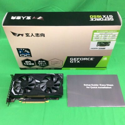 【川崎店】中古  玄人志向 GF-GTX1650D6-E4GB/DF3(GTX1650 4G) 3170007116 