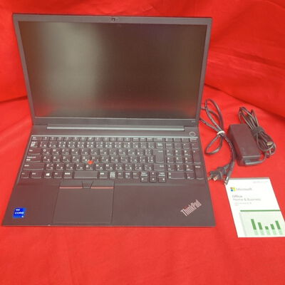 【千葉店】中古  LENOVO E15 Gen2 MSO 指紋認証あり (Intel Core i5 1135G7 2.4GHz/8GB/SSD256GB/-/オンボード/15.6/1920x1080/GbE/Wi-Fi/WEBCAM/W11P/Microsoft Office Home and Business 2024) 188465 