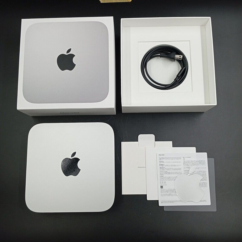中古 Mac mini M2(CPU:8C/GPU:10C) 8GB/256GB MMFJ3J/A (M2 2023