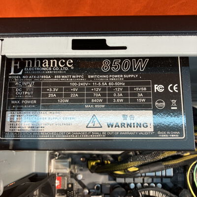 【なんば店】中古  インバースネット FRGAH470/WS9/NTK (i9 10900F/16GB/SSD1TB/RTX3070) 3280021969 