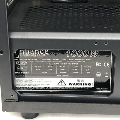【甲府飯田店】中古  THIRDWAVE GALLERIA CRA9C-R39(i9 12900/64GB/SSD2TB/HDD4TB/RTX3090/W11H) 4720001643 