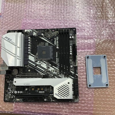 【宮崎恒久店】中古  【付属品欠品】 ASRock X570M Pro4 (X570 AM4 mATX DDR4) 3480038582 
