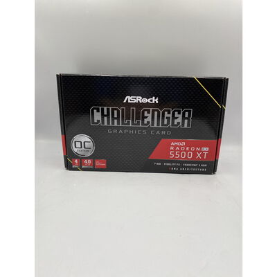 【座間相武台】中古  ASRock RX 5500 XT Challenger D 4G OC (RX5500XT 4GB PCIE) 141656 