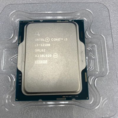 【新潟店】中古  INTEL Core i3 12100  (1700/3.3G/12M/C4/T8) 148616 