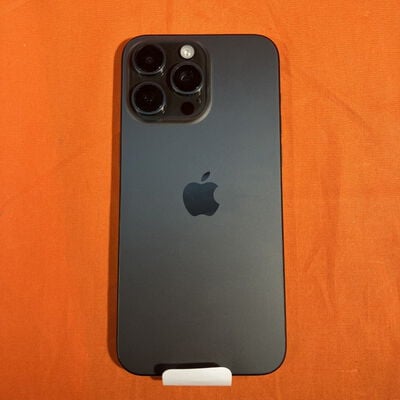 【なんば店】中古  【docomo版SIMフリー】Apple iPhone15 Pro Max 256GB ブラックチタニウム MU6P3J/A 161248