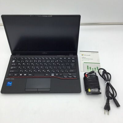 【白山FM松任店】中古  FUJITSU LIFEBOOK U6312/K (INTEL Core i5 1245U /16GB/SSD256GB/-/オンボード/13.3/1920x1080/Wi-Fi/WEBCAM/W11H64/MicrosoftOffice H&B 2024付) 181332 
