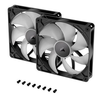 Corsair  RS140 ARGB Dual Fans CO-9050183-WW (2個パック ブラック) 