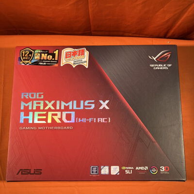 【静岡東瀬名店】中古  ASUS ROG MAXIMUS X HERO (WI-FI AC)(Z370 1151 ATX DDR4) 136223 
