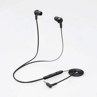 エレコム  HS-EP17TBK (ヘッドセット 有線 4極&phi;3.5mm マイク ミュートスイッチ付き) 