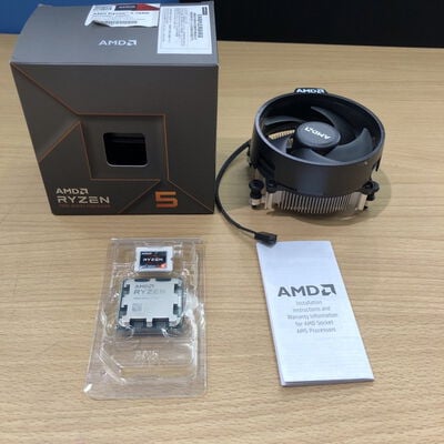 【甲府飯田店】中古  AMD Ryzen 5 7600 (AM5/3.8GHz/38M/C6/T12/65W) 154484 