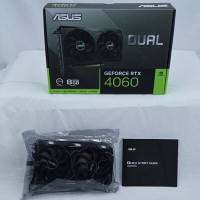【通販センター】中古  ASUS DUAL-RTX4060-8G-V2（RTX4060 8GB） 3480042728 