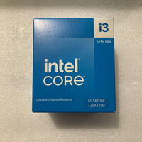 中古  INTEL Core i3 14100F (1700/3.5G/12M/C4/T8) 162956 