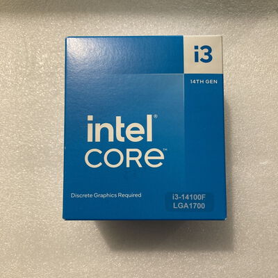 【甲府飯田店】中古  INTEL Core i3 14100F (1700/3.5G/12M/C4/T8) 162956 