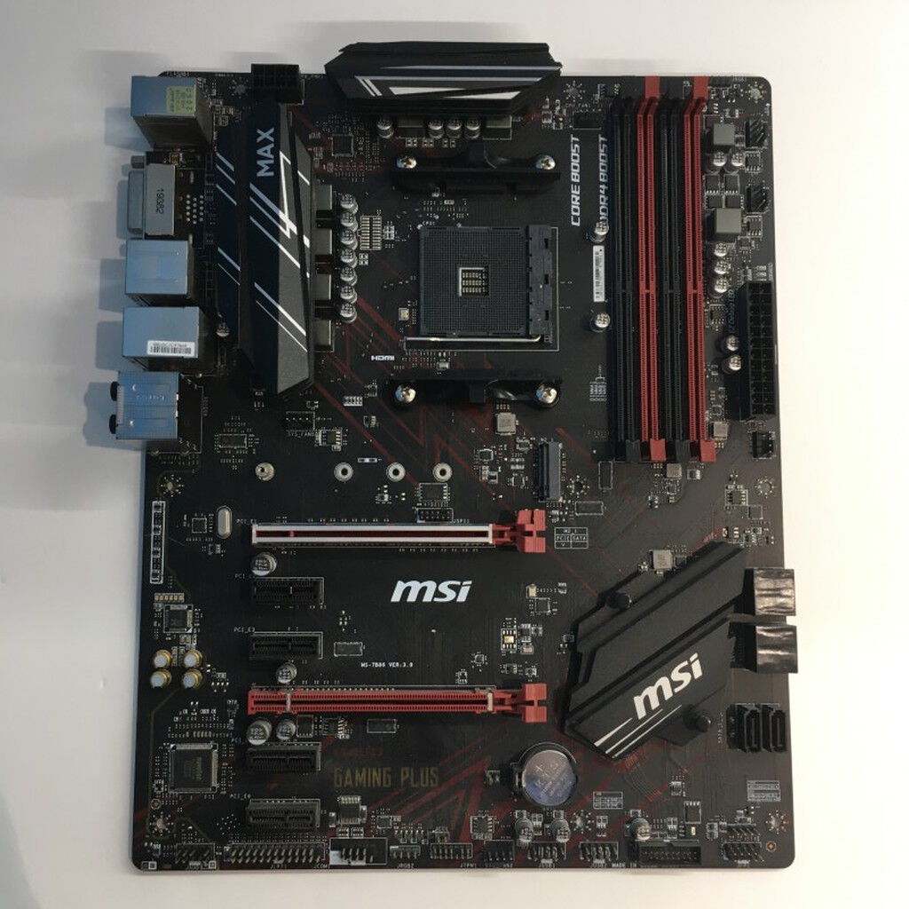 中古 MSI B450 GAMING PLUS MAX (B450 AM4 ATX DDR4) 191610 （341232