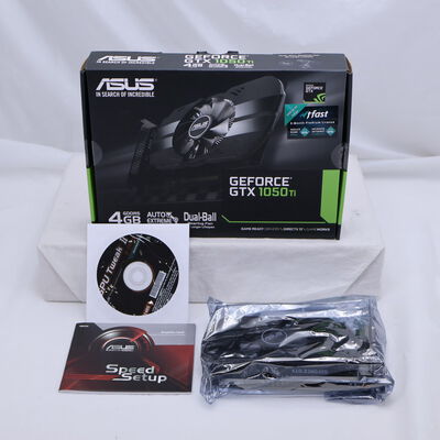 【通販センター】中古  ASUS PH-GTX1050TI-4G(GTX1050Ti 4G GDR5 single) 133559 