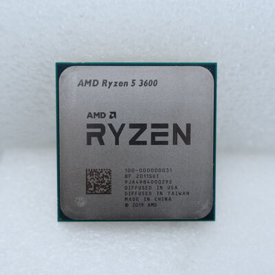 【通販センター】中古  AMD Ryzen 5 3600 (AM4/3.6/35M/C6/T12/65W) 140027 