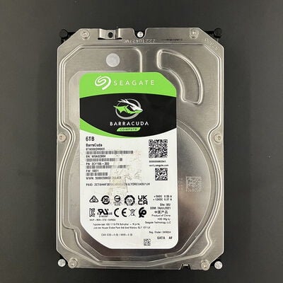 【大須店】中古  Seagate ST6000DM003（3.5インチ HDD 6TB SATA デスクトップ用） 3480033210 
