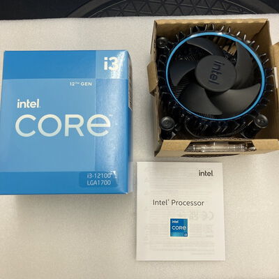 【新潟店】中古  INTEL Core i3 12100  (1700/3.3G/12M/C4/T8) 148616 
