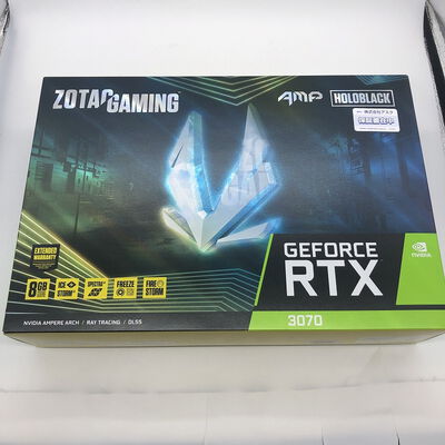 【宇都宮鶴田店】中古  ZOTAC GAMING GeForce RTX 3070 AMP HOLO 8GB ZT-A30700F-10P (RTX3070 8G) 5280001751 