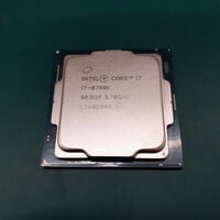 中古  INTEL Core i7 8700K (1151/3.70GHz/12M/C6/T12) 136197 