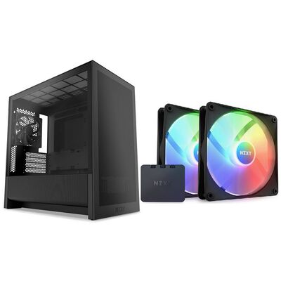 NZXT H3 FLOW PCケースとケースファン 2点同時購入でPCケースから1,100円（税込）値引き