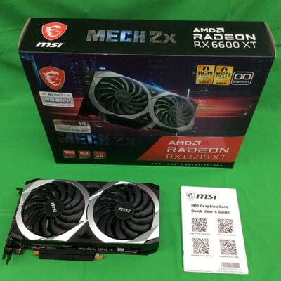 【川崎店】中古  MSI Radeon RX 6600 XT MECH 2X 8G (RX6600XT 8GB) 3170006686 