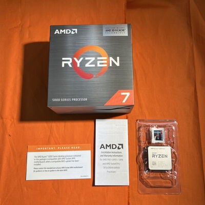 【なんば店】中古  AMD Ryzen 7 5800X3D (AM4/3.4/100M/C8/T16/105W） 150181 