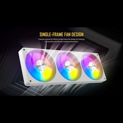 Antec  Skeleton Matrix 360 ARGB White (ホワイト) 