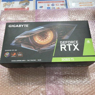 【宮崎恒久店】中古  GIGABYTE GV-N306TGAMINGOC PRO-8GD R2.0 (RTX3060Ti 8GB) 175516 