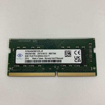 【神戸・三宮店】中古  DDR4 PC4-25600 8GB SODIMM ノート用 148256 