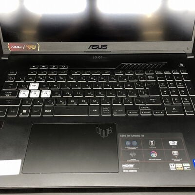【宇都宮鶴田店】中古  ASUS TUF Gaming F17(i7-12700H/16GB/SSD500GB/RTX3050/Win11) 4580001242 