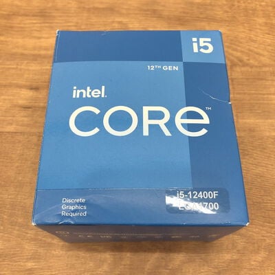 【宇都宮鶴田店】中古  INTEL Core i5 12400F  (1700/2.5G/18M/C6/T12) 148615 