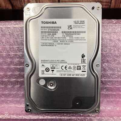 【富士青葉店】中古  各社 3.5インチ HDD 2TB SATA （デスクトップ用） 121849 