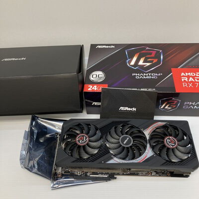 【徳島住吉店】中古  ASRock RX7900XTX PG 24GO (Radeon RX7900XTX 24G) 5230000576【12/4値下げ!】 