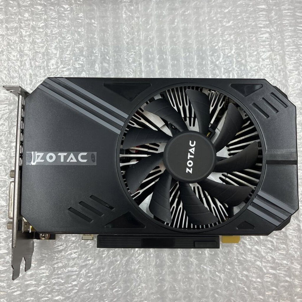 中古 ZOTAC ZT-P10600A-10L(GTX1060 6G GDR5 Single Fan) 132001