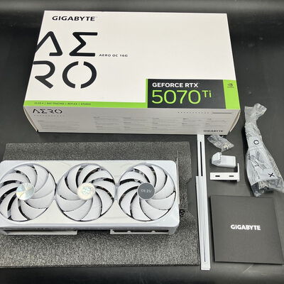 【大須店】中古  GIGABYTE GV-N507TAERO OC-16GD (RTX5070Ti 16G) 176544 