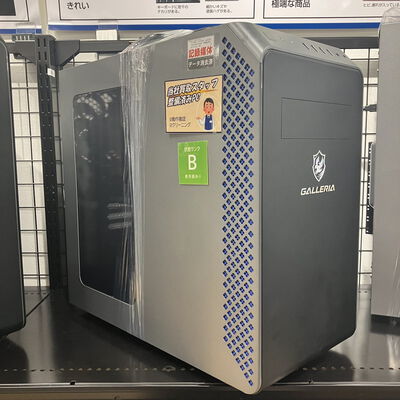 【宮崎恒久店】中古  サードウェーブ GALLERIA RM5C-R46T(MinecraftJBE/XGP/SKM/B760) (i5-14400F/32GB/SSD1TB/-/RTX4060Ti/WLAN/W11H64/-) 5160000472 