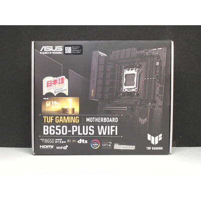 【前橋ｲﾝﾀｰｱｶﾏﾙ店】中古  ASUS TUF GAMING B650-PLUS WIFI(B650 AM5 ATX DDR5) 168268 