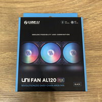 中古  Lian Li UF-AL120-1B(UNI FAN AL120 BK 1PK) 4990001698 