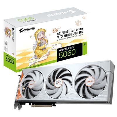 GIGABYTE  GV-N5060AORUS ARI-8GD (GeForce RTX 5060 8GB) 