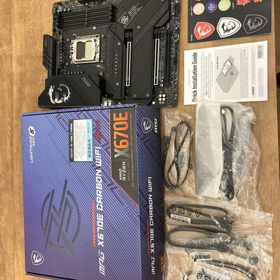 【宇都宮鶴田店】中古  MSI MPG X670E CARBON WIFI (X670E AM5 ATX DDR5) 152473 