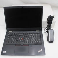 中古  Lenovo ThinkPad L13(Intel Core i5 10210U 1.60GHz/16GB DDR4/SSD256GB/-/オンボード/13.3/1920x1080/Wi-Fi/WEBCAM/W11H/VBT) 195435 