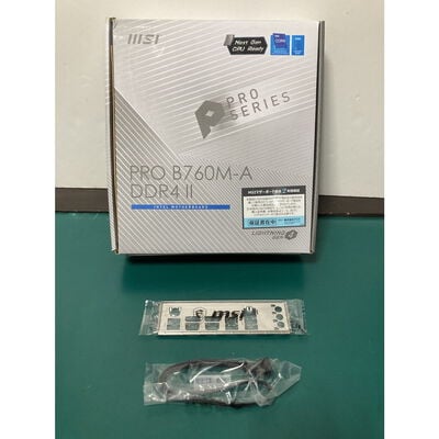 【富山本郷店】中古  MSI PRO B760M-A WIFI DDR4 (B760 1700 mATX DDR4) 167304 