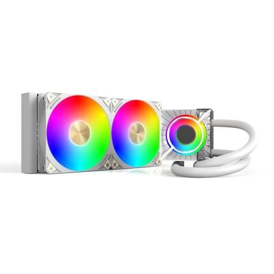 MONTECH  CyberFlow ARGB 240 White (240mm ARGB ホワイト) ドスパラ限定モデル 