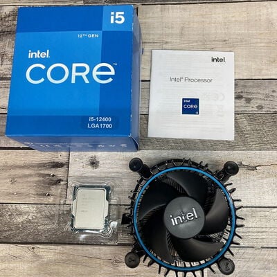 【広島店】中古  INTEL Core i5 12400  (1700/2.5G/18M/C6/T12) 148614 