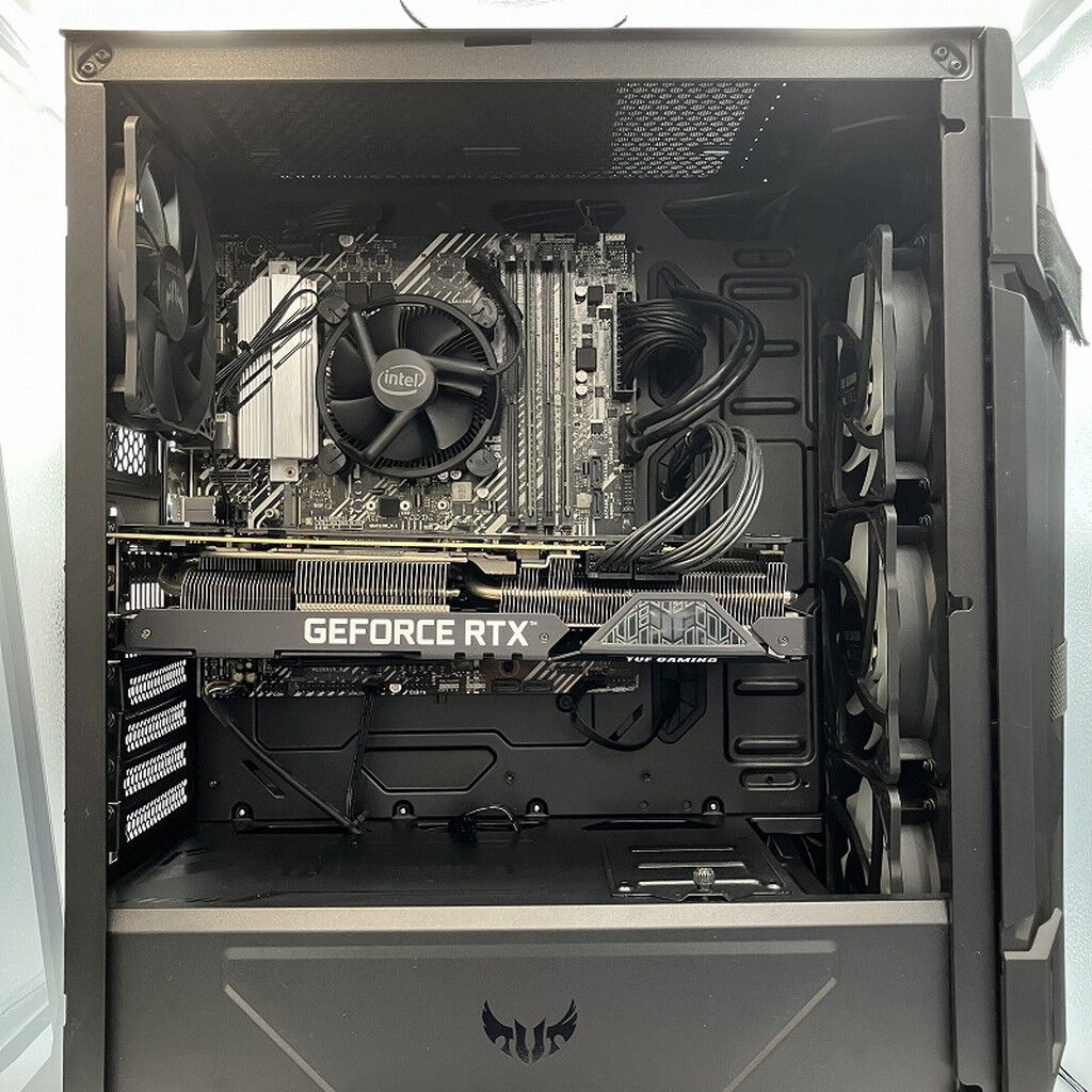 中古 自作PC(i7 10700F/16GB/SSD512GB/RTX3080/OS無し) 3290007016