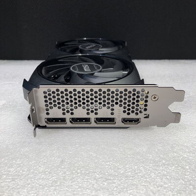 【甲府飯田店】中古  MSI GeForce RTX 4060 Ti VENTUS 2X BLACK 8G OC?(RTX4060Ti 8GB) 158559