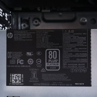 【通販センター】中古  HP HP OmniDesk Desktop AI M03-0002jp (Intel Ultra 7 265 2.40GHz/32GB/SSD1TB/-/GeForce RTX5060 8GB/GbE/Wi-Fi/W11H) 190318 